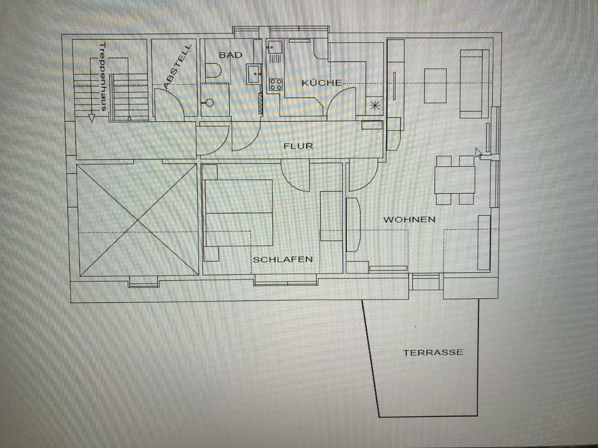 Peedy'S Luxurioese 60M² Wohnung Mit Balkonterrasse Штаде Экстерьер фото